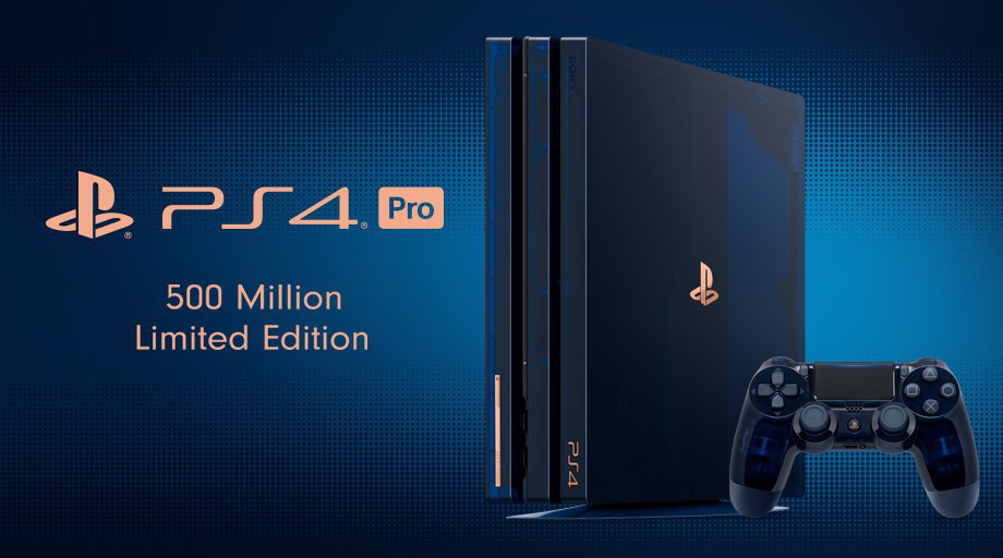 Ps4 Pro 500 Million Limited Edition Release Date Price Ps4 on Sale 